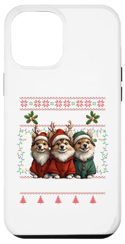 Hülle für iPhone 15 Plus Shetland Sheepdog Christmas Tree Decorations Dog Lover Xmas von Merry Christmas Lights Matching Family Xmas Pajama