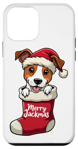 Hülle für iPhone 12 mini Jack Russell Hund Weihnachten 2024 Lustig von Merry Xmas Dog Stockings