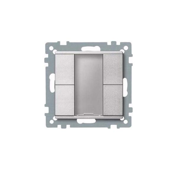Merten Taster 2f. plus alu 627660 Merten Taster 2f. plus alu 627660 von Merten