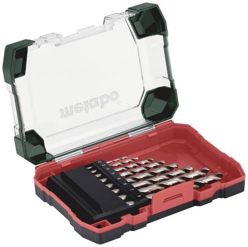Metabo 626695000 HSS-G Metall-Spiralbohrer-Set 8teilig DIN 338 1 Set Metabo 626695000 HSS-G Metall-Spiralbohrer-Set 8teilig DIN 338 1 Set von Metabo