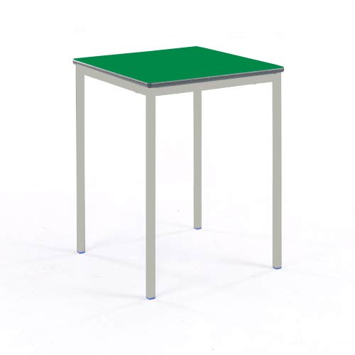 metalliform sqss-66-ps-lg-76-lg-green Voll verschweiÃŸt Tisch, Dura Form PU hellgrau rand, grün von Metalliform