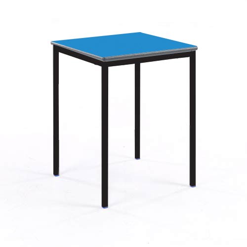 metalliform sqss-77-md-64-bk-blue Voll verschweiÃŸt Tisch, MDF Rand, Blau von Metalliform