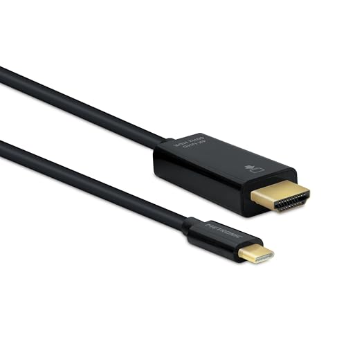 Metronic 370201 USB-C auf HDMI Kabel 4K UHD / 60Hz HDR, bis zu 3840 x 2160p, kompatibel TV, PC-Display oder Projektor, männlich/männlich, 1,5 Meter Metronic 370201 USB-C auf HDMI Kabel 4K UHD / 60Hz HDR, bis zu 3840 x 2160p, kompatibel TV, PC-Display oder Projektor, männlich/männlich, 1,5 Meter von Metronic