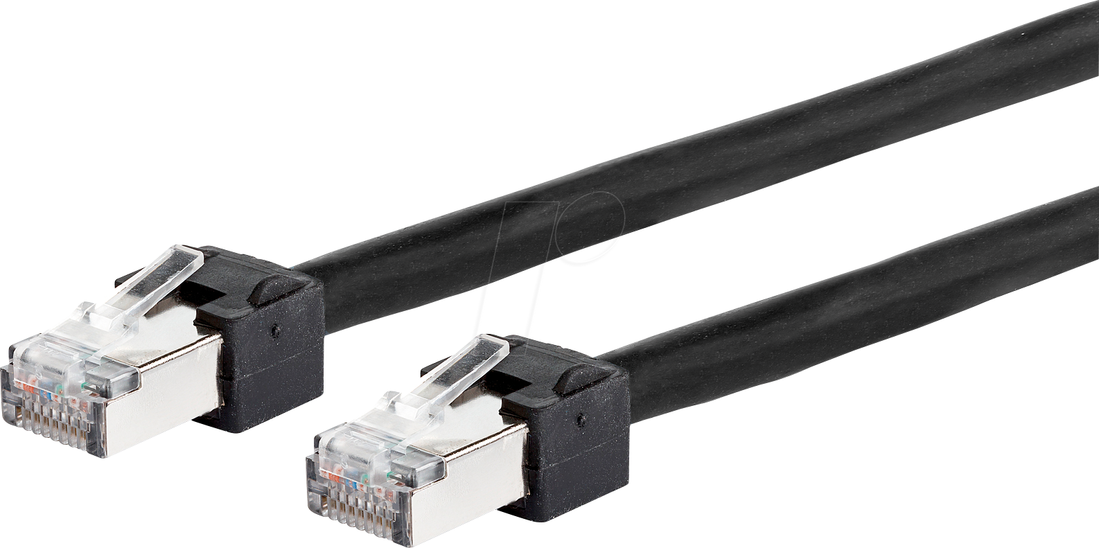 BTR 13084U1500-E - Patchkabel RJ45 Cat.6 S/FTP 1,5 m schwarz von Metz Connect