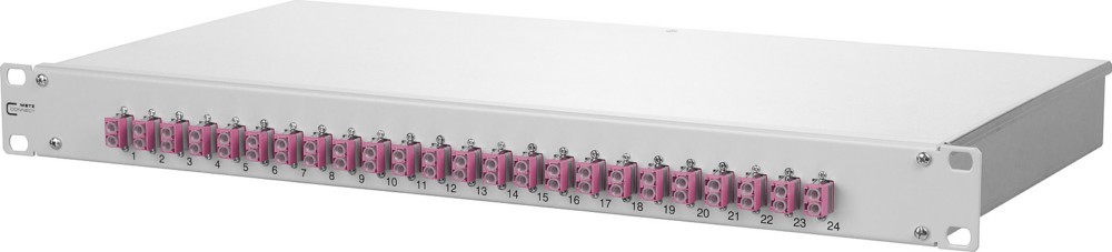 Metz Connect Spleissbox bestückt OpDATfix 24LC-D OM4 1502577524-E von Metz Connect