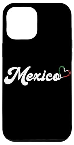 Hülle für iPhone 14 Pro Max Mexiko Flagge Herz Mexikanische Wurzeln Español Proud von Mexican Flag Viva Mexico Roots Cinco De Mayo Mex