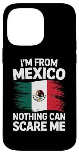 Hülle für iPhone 14 Pro Max Mexiko Ich komme aus Mexiko Nichts kann mich erschrecken von Mexico Cinco De Mayo Maxican Heritage