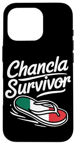 Hülle für iPhone 16 Pro Mexiko Chancla Survivor von Mexico Cinco De Mayo Maxican Heritage