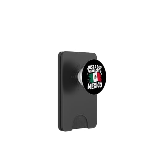 Mexiko Nur ein Junge, der Mexiko liebt PopSockets PopWallet für MagSafe von Mexico Cinco De Mayo Maxican Heritage