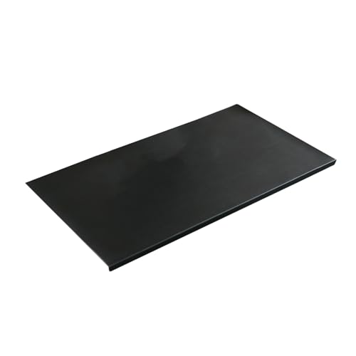 Weich strukturierte rechteckige Schreibtischunterlage mit guter Haltbarkeit, Rutschfeste praktische Schreibmatte, PU Leder Mouse Pad (Schwarz,100x50cm) von Miaogoo