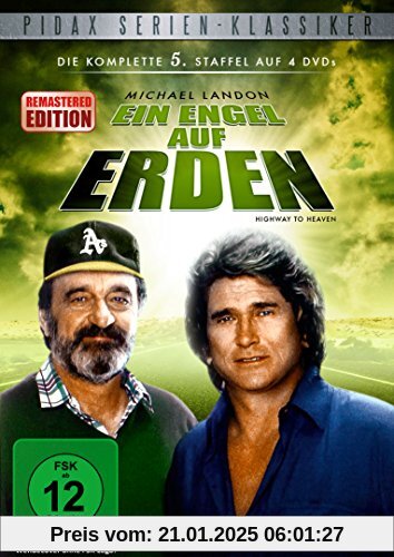 Ein Engel auf Erden, Staffel 5 (Highway To Heaven) - Remastered-Edition / Die komplette 5. Staffel der Kult-Serie mit Michael Landon (Pidax Serien-Klassiker) [4 DVDs] von Michael Landon