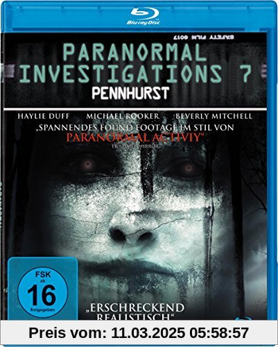 Paranormal Investigations 7 - Pennhurst [Blu-ray] von Michael Rooker