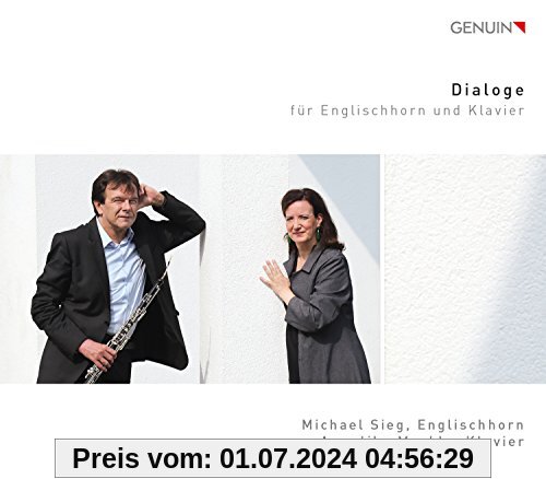 Dialoge - Stücke für Englischhorn und Klavier von Michael Sieg (Englischhorn)