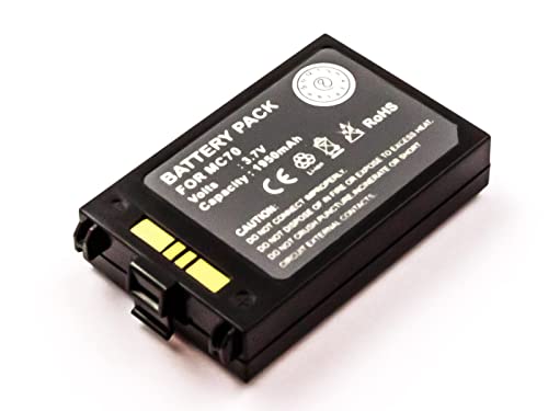 MICROBATTERY mbs9003-Ionen (LiIon) 1900 mAh 3,7 V Akku wiederaufladbar – Akkus (1900 mAh,-Ionen (LiIon), 3,7 V, schwarz, 1) von MicroBattery