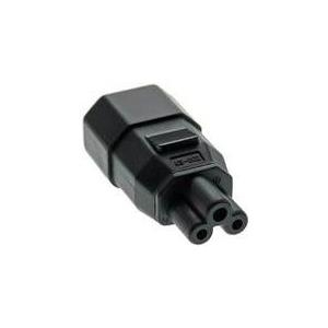 MicroConnect - Adapter für Power Connector - IEC 60320 C5 zu IEC 60320 C14 von MicroConnect