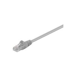 MicroConnect - Netzwerkkabel - RJ-45 (M) bis RJ-45 (M) - 25 cm - UTP - CAT 5e - verseilt - Grau von MicroConnect