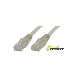 MicroConnect - Netzwerkkabel - RJ-45 (M) zu RJ-45 (M) - 20 m - UTP - CAT 5e - geschirmt, verseilt - Grau von MicroConnect