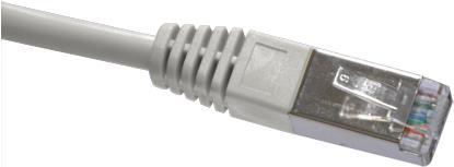 MicroConnect - Netzwerkkabel - RJ-45 (M) zu RJ-45 (M) - 25 m - SFTP - CAT 6a - halogenfrei - Grau von MicroConnect