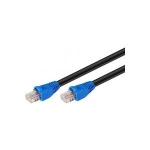 MicroConnect - Netzwerkkabel - RJ-45 (M) zu RJ-45 (M) - 40 m - CAT 6 - geschirmt, im Freien, robust - Schwarz von MicroConnect