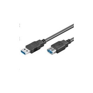 MicroConnect USB 3.0 - USB-Verl�ngerungskabel - USB Typ A (W) zu USB Typ A (M) - USB 3.0 - 5 m - Schwarz von MicroConnect