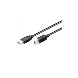 MicroConnect - USB-Kabel - USB Type B (M) zu USB Typ A (M) - USB 3.0 - 50 cm - Schwarz von MicroConnect