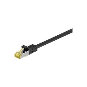 Microconnect 25mCat.7 Rohkabel S/FTP - RJ-45 - RJ-45 - Männlich/männlich -Cat.7 Rohkabel - S/FTP (S-STP) - Schwarz (SFTP725S) von MicroConnect