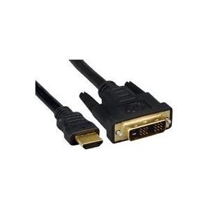 Microconnect HDMI 19 - DVI-D (1m) - HDMI - DVI-D - Männlich/männlich - Schwarz (HDM191811) von MicroConnect