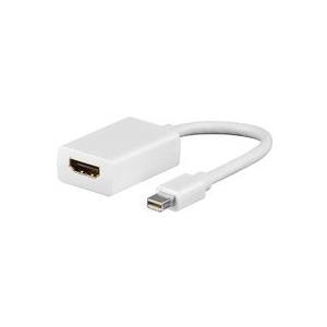 Microconnect Mini Displayport-HDMI - (15cm) - Mini Displayport - HDMI - Männlich/weiblich - Weiß (TX175) von MicroConnect