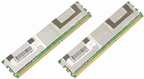 MicroMemory 8GB Module for HP 667MHz DDR2 Kit 2X4GB, MMHP127-8GB (667MHz DDR2 Kit 2X4GB DIMM ECC/REG Fully Buffered) von MicroMemory