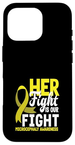 Hülle für iPhone 16 Pro Ihr Kampf ist unser Kampf: Bewusstsein für Mikrozephalie von Microcephaly Awareness Gifts Support Apparel