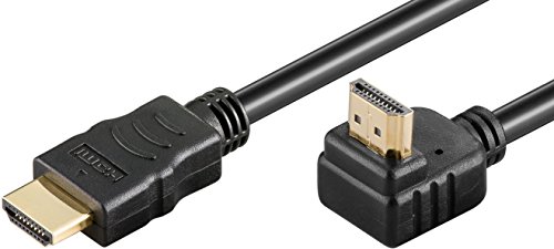 Microconnect HDM19191.5V1.4A90 HDMI-Kabel (1,5 m, HDMI Typ A (Standard), HDMI Typ A (Standard), 3D, Schwarz) von Microconnect