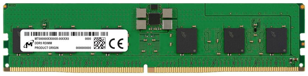 Micron 16GB RAM DDR5-4800 MHz CL40 1.1V 288-PIN REG ECC von Micron