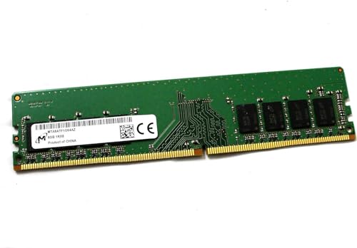 Micron 8 GB PC4–19200 DDR4–2400 MHz Non-ECC ungepuffert/Tablettenspeicher 288-pin DIMM 1,2 V Single Rank Memory Module Mfr P/N mta8atf1g64az-2g3b1 von Micron