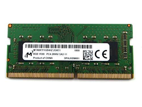Micron MTA8ATF1G64HZ-2G6E1 8GB DDR4 2666MHz Arbeitsspeicher Module (8 GB, 1 x 8 GB, DDR4, 2666 MHz, 260-pin SO-DIMM) von Micron