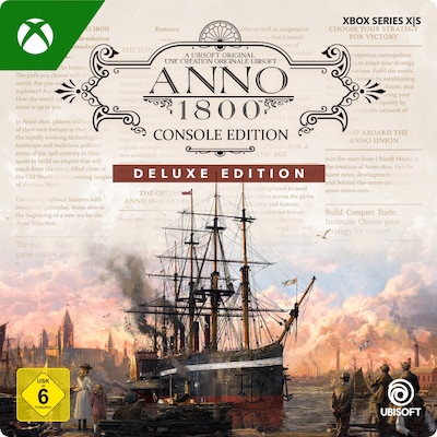 Anno 1800 Console Edition - Deluxe DE - XBox Series S|X Digital Code von Microsoft