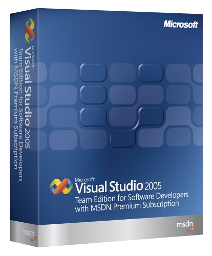MS VS Team Dev 2005+MSDN/EN CD W32 RW von Microsoft