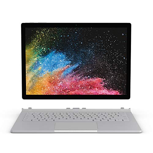 Microsoft Surface Book 2 34,29 cm (13 Zoll) Laptop (Intel Core i5, 8GB RAM, 256GB SSD, Intel HD Graphics 620, Win 10) silber von Microsoft