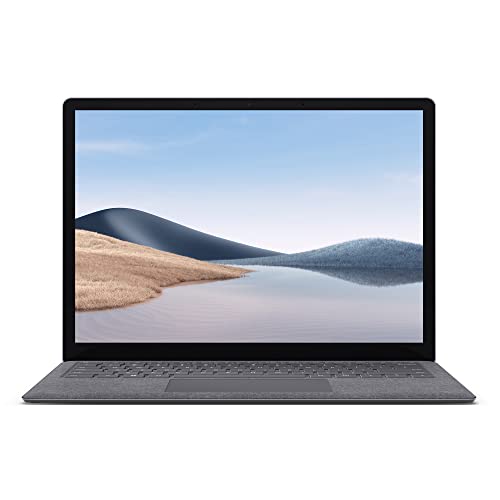 Microsoft Surface Laptop 4, 13,5 Zoll Laptop (Intel Core i5, 16GB RAM, 512GB SSD, Win 10 Home) Platin von Microsoft