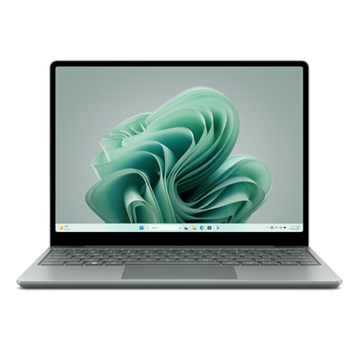 Microsoft Surface Laptop Go 3 | 12,45" Laptop | Intel Core i5 | 256GB SSD | 16GB RAM | Windows 11 Home | Salbei | 2023 Modell von Microsoft