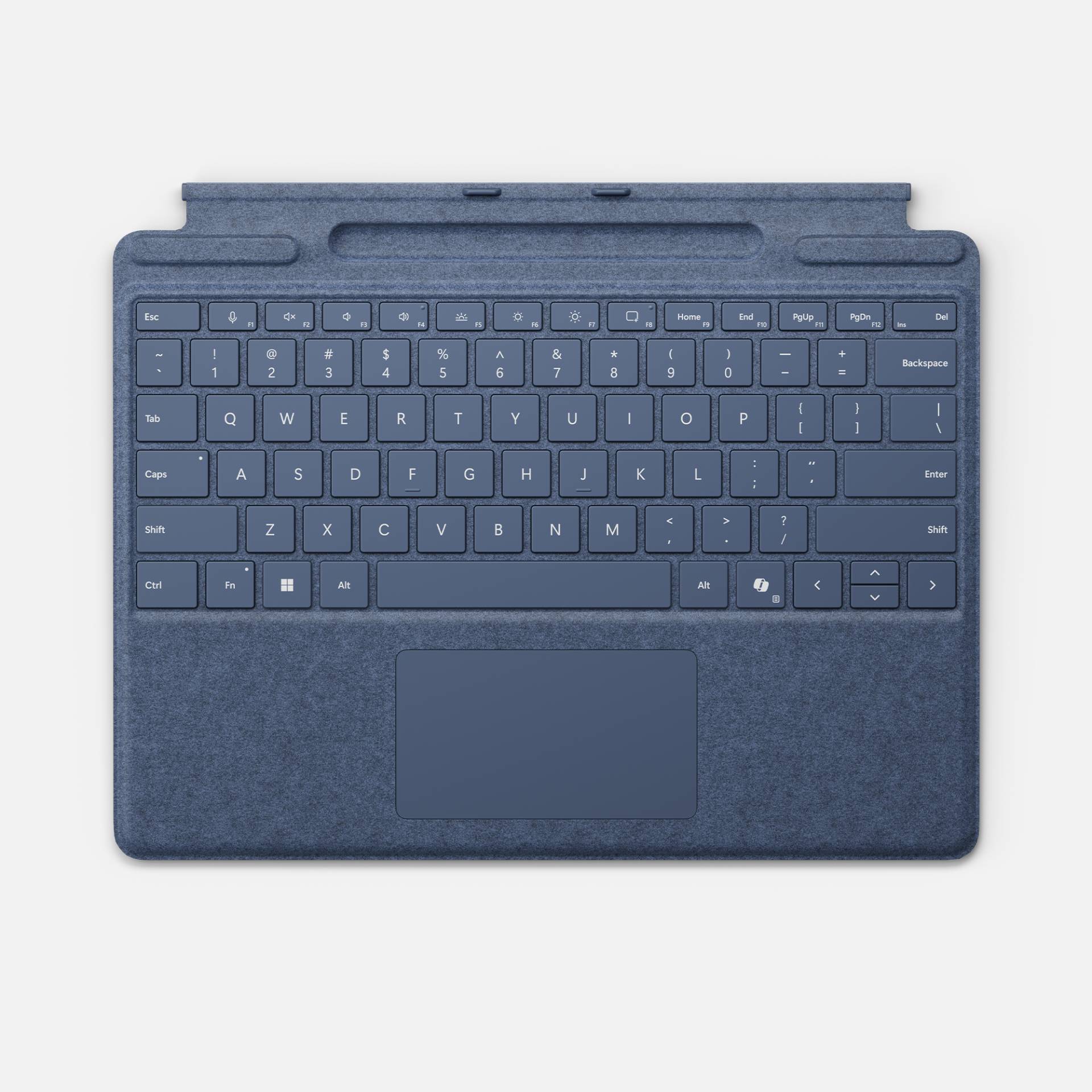 Microsoft Surface Pro Keyboard mit Stiftaufbewahrung - sapphire von Microsoft