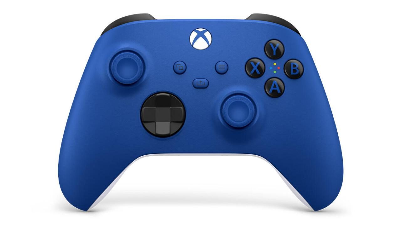 Microsoft Xbox Wireless Controller shock blue von Microsoft