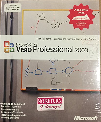 SV MS Visio Pro 2003 CD W32 von Microsoft