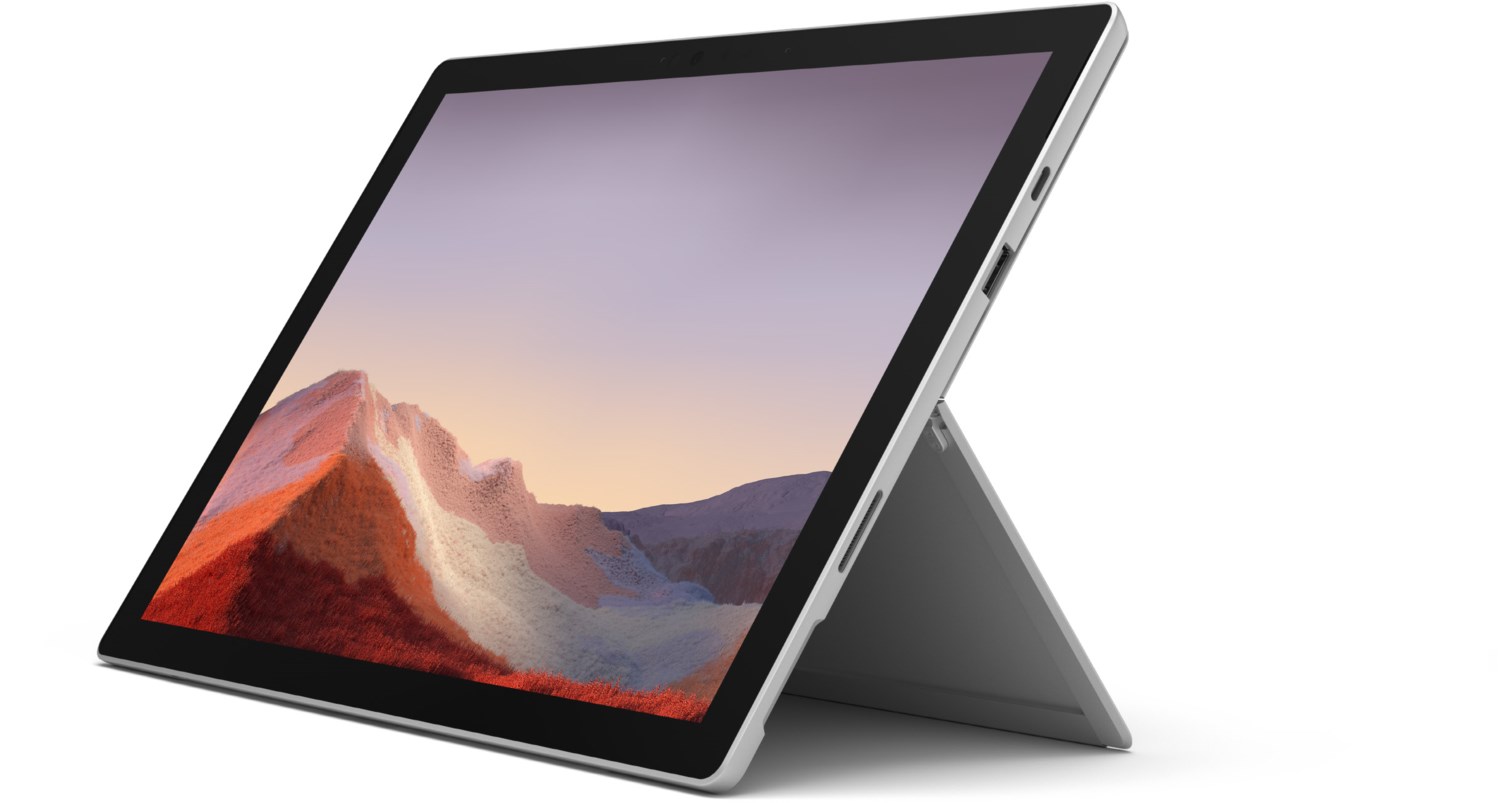 Surface Pro 7 (i7/256GB) Tablet platinum von Microsoft