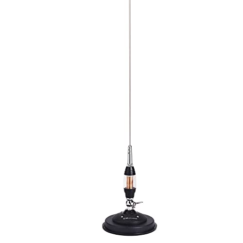 Midland LC 65 CB Mobilantenne, 128mm Magnetfuss, C1020, 27MHz, 115cm Strahler, 4m Kabel, PL-Stecker von Midland