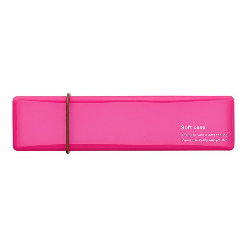 Midori Soft Silicone Pen Case, Pink (41776006) von Designphil