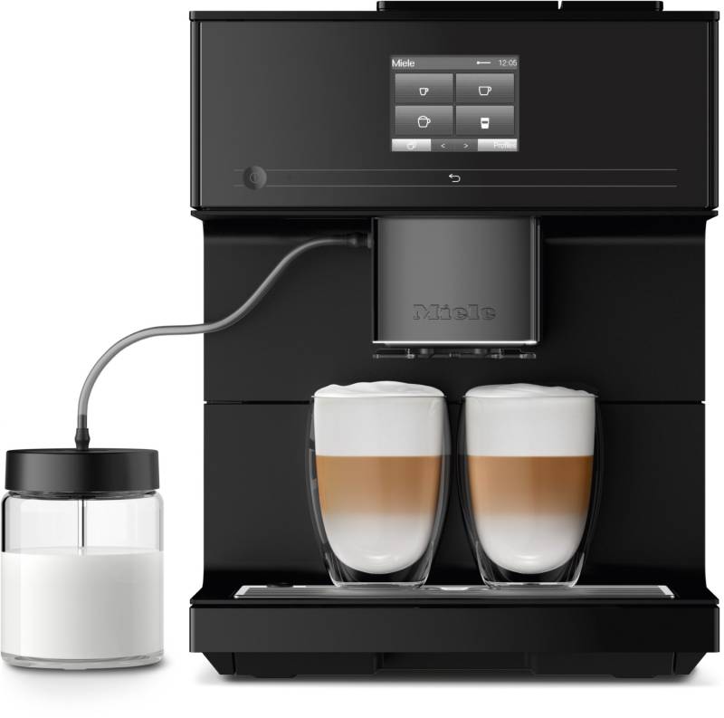 CM 7750 125 Edition Kaffee-Vollautomat Obsidianschwarz matt von Miele