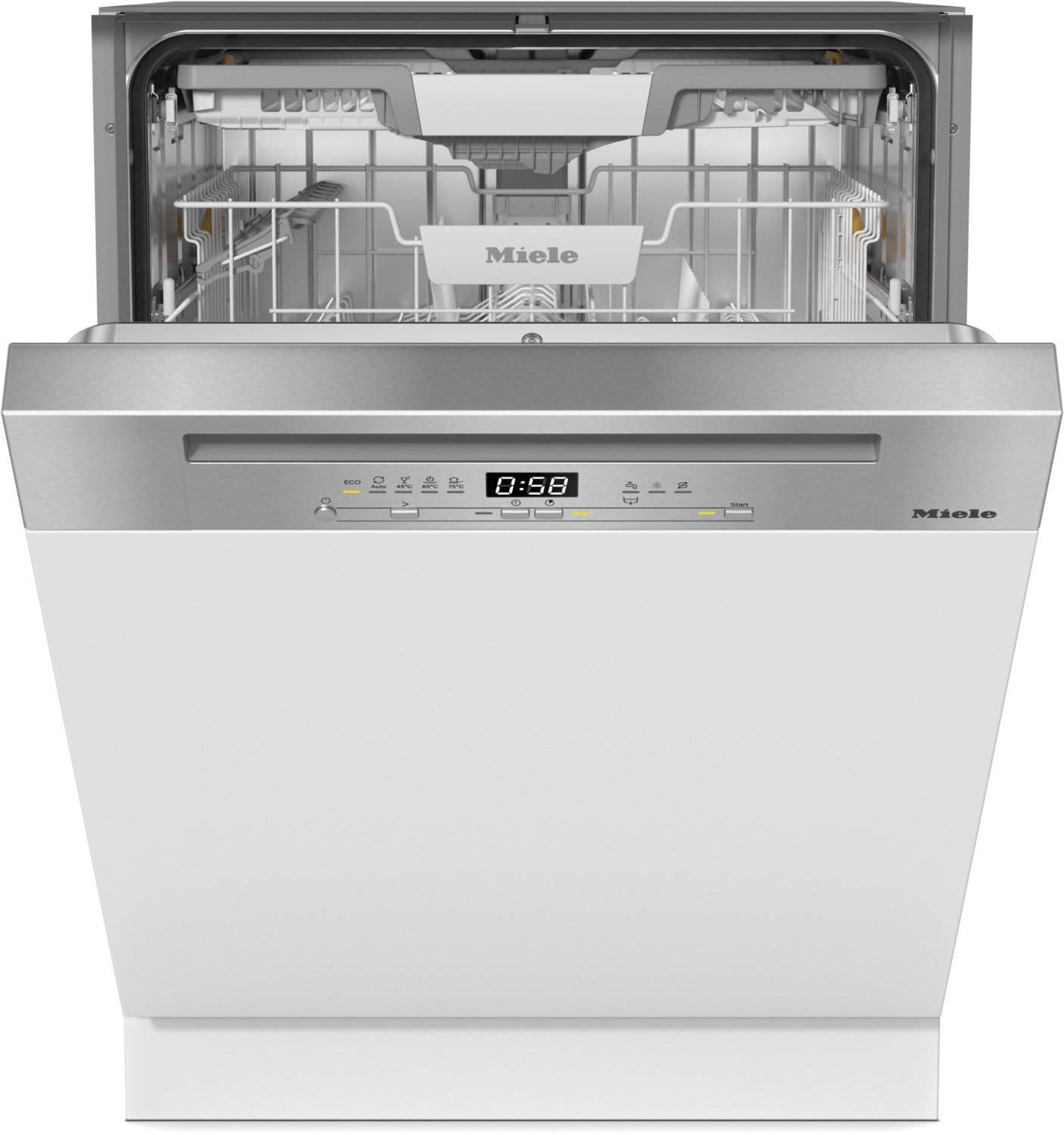 G 5410 SCi Active Plus teilintegrierbarer 60 cm Geschirrspüler edelstahl / B von Miele