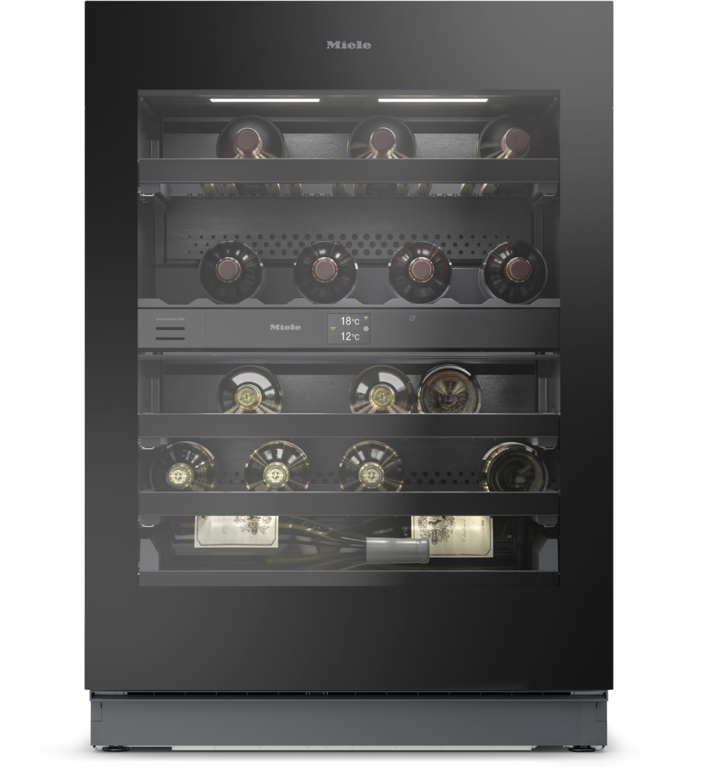 KWTUS 7196 E Unterbau-Weintemperierschrank obsidianschwarz / E KWTUS 7196 E Unterbau-Weintemperierschrank obsidianschwarz / E von Miele