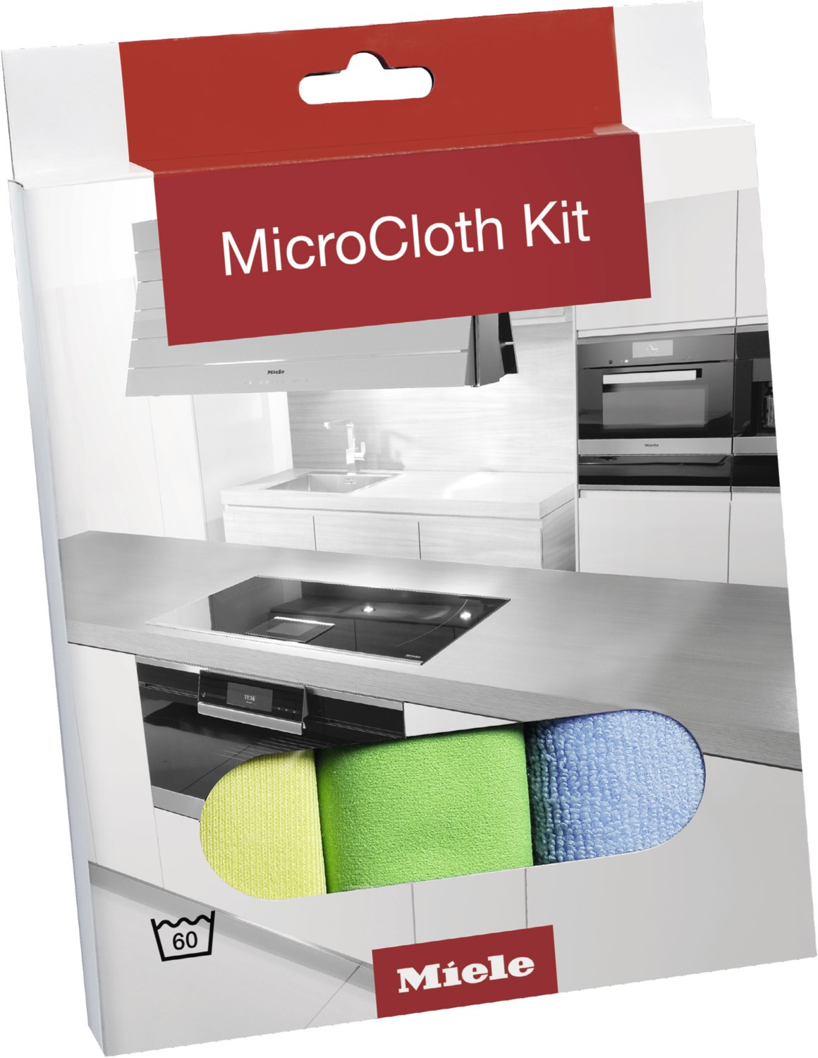 Miele MicroCloth Kit Set aus 3 Microfasertüchern von Miele