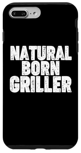 Hülle für iPhone 7 Plus/8 Plus Natural Born Griller von Miftees BBQ Tees